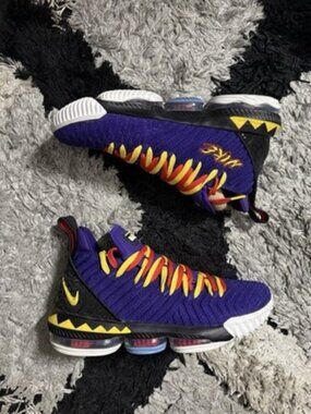 Nike LeBron 16 Martin Court Purple CI1520-500 10.5